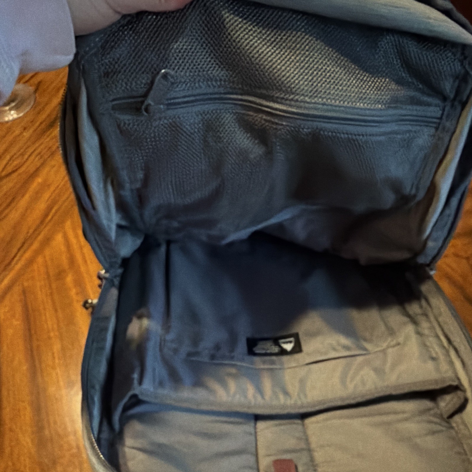 Burton Gray/Black Backpack Buckle Closure Padded Straps External Pockets 5