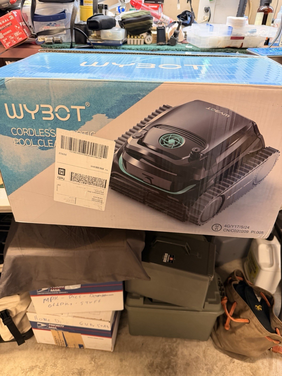 NEW WYBOT M2 Cordless Robotic Pool Cleaner for In Ground Pools with AI vision gallery