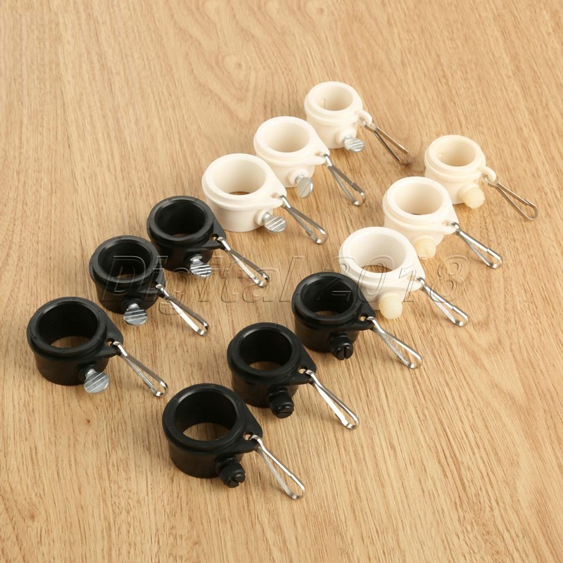 2pcs Flagpole Rotating Flag Pole Mounting Rings Grommet Clip Attachments Rubber gallery