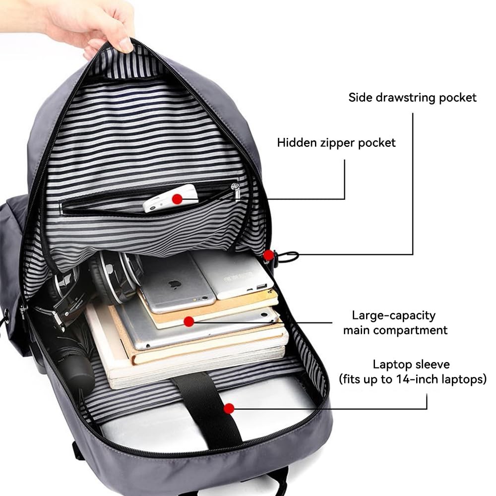 20L Hiking Backpack Foldable Lightweight Travel Day Pack Packable Camping Bac... 3