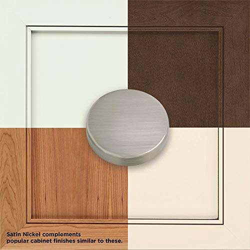 Brushed Nickel Curved Handle Pull, Cabinet Satin Nickel Standard Packaging gallery