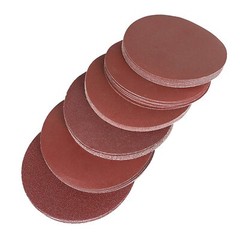 SATC 100PCS 6 inch Hook Loop Sanding Discs 600 Grit Orbital DA Sander Paper Pads