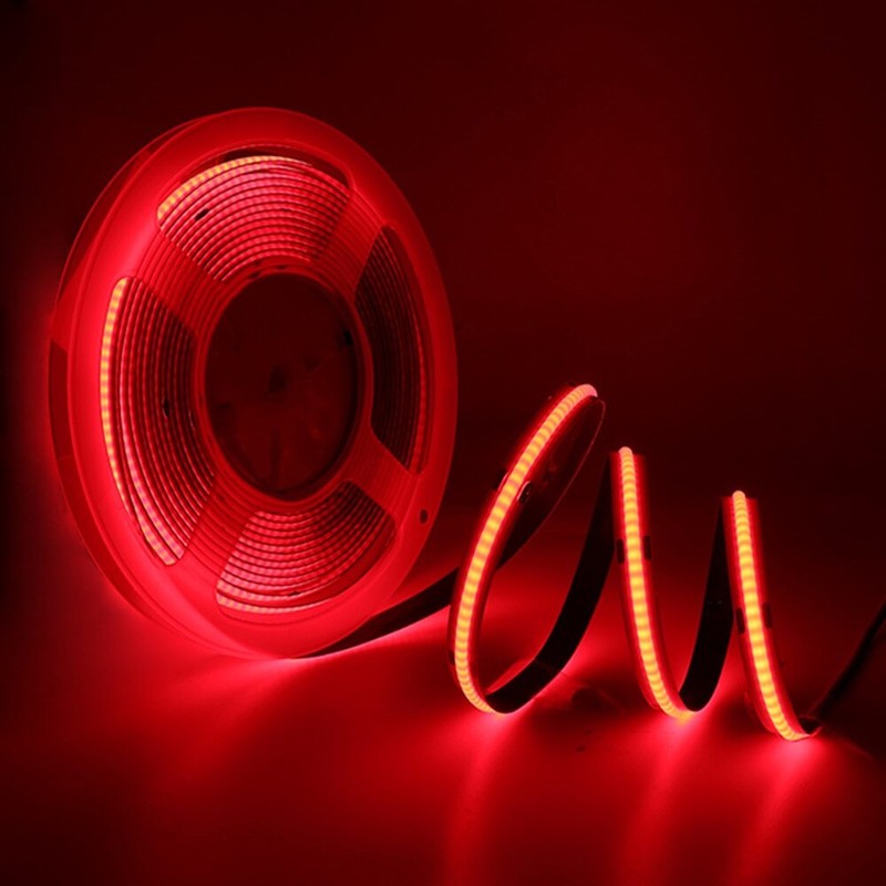 USB Battery Powered 5V COB LED Strip Light PIR Motion Sensor Flexible LED 320Led gallery