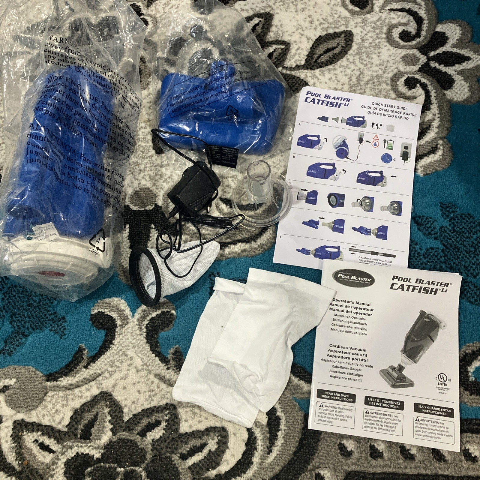 WaterTech NE4386 Battery Powered Rechargeable Cleaner gallery