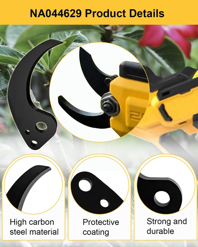 REPLACEMENT PRUNER BLADES Compatible with Dewalt 20V Max Cordless Pruner DCPR320 gallery