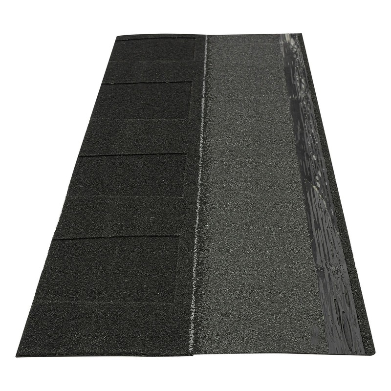 16pcs Roofing Shingles Asphalt Shingles Roof Tile Sheds 40x13 in Carbon Black gallery