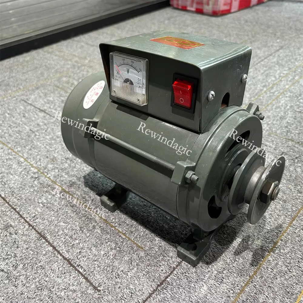Generator Permanent Magnet High RPM VFD Motor 10KW 20KW 220V 240V singel phase gallery