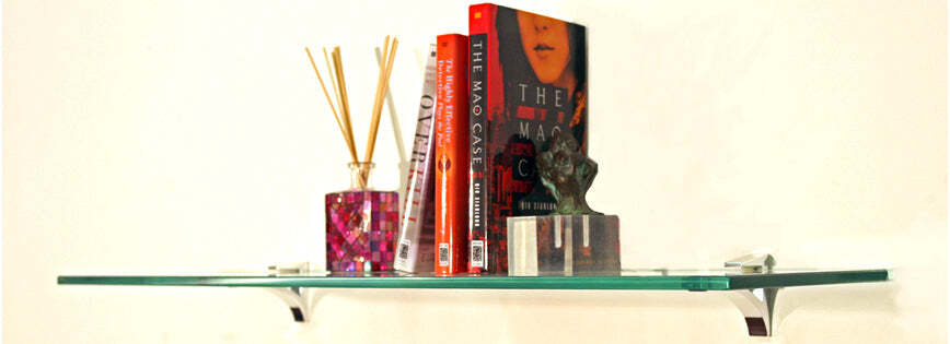 Cardinal Floating Glass Shelf (6 in. W x 27 in. D) gallery