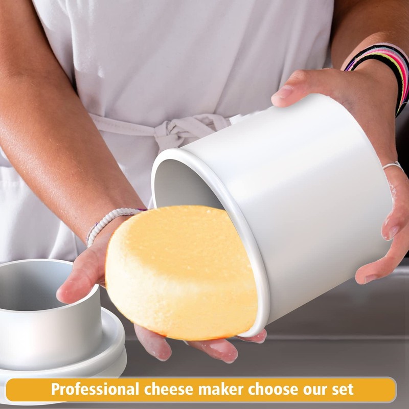 Kit Para Hacer Queso Molde Para Queso 2L Con Prensa Seguidora Cheesemakin gallery