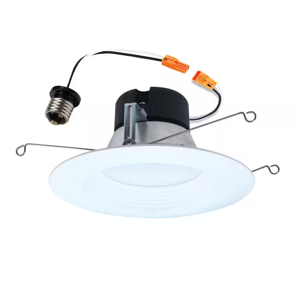 LT 5/6 In. LED Retrofit Module with Baffle Trim Adjustable 5CCT 750-Lumens gallery