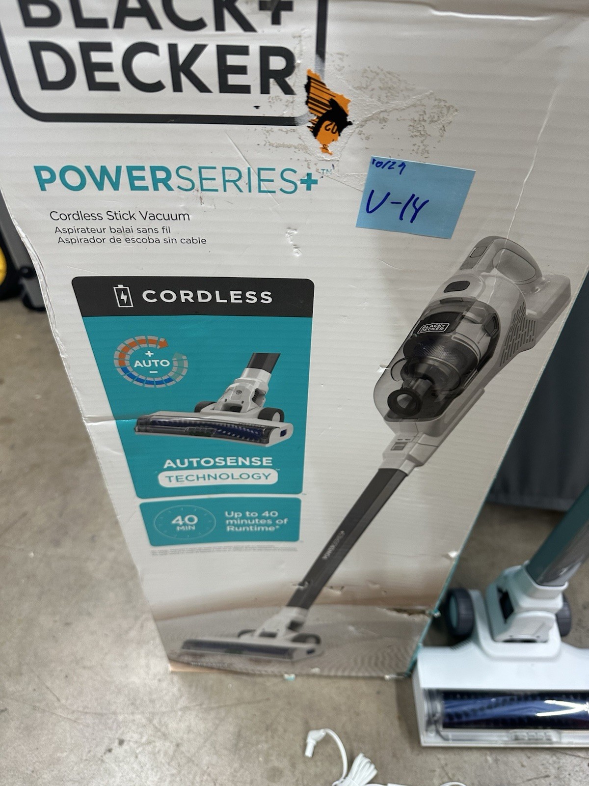 BLACK+DECKER POWERSERIES+ BHFEA420J 16V MAX Cordless Stick Vacuum -Open Box gallery