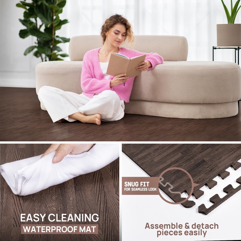 Yes4All Eva Interlocking Mats Puzzle Floor Tiles Foam Floor Padding Border For gallery