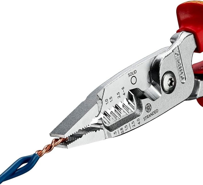 Multi Coloured Wire Stripper Multifunctional Electrician Pliers High Capacity... gallery