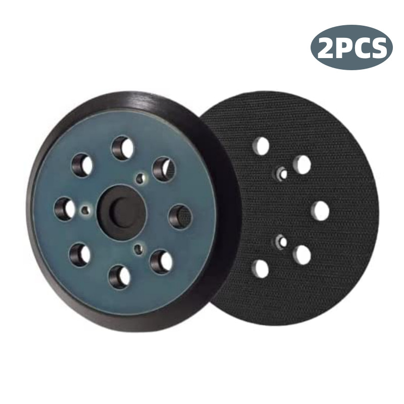 2PCS 5Inch 8-Hole Orbital Sander Hook Loop Backing Replacement Pad for Makita gallery