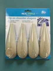 Shoulder Shapers 4 Non Slip Surface Keeps Suit Dress Shoulders Wrinkle Free NEW