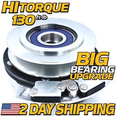 HiTorque 130ft-lb BIGBearing Billet Pulley PTO Clutch E-6317 for Country Clipper