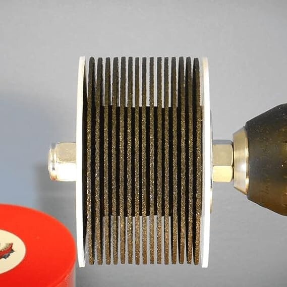 Sharp Pog Oscillating Multi-Tool Blade Sharpener Drill Operated | Rack-A-Tiers M gallery