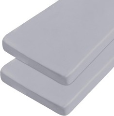 Cot Sheets 31″ x 75″, 2 Pack Cot Size Sheet Fitted with Narrow Twin/Camp Bunk/Rv