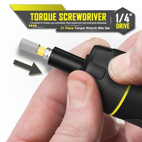 Torque Screwdriver Set, 10-80 Inch Pounds lbs, 31 Piece 10-80 in.-lb. Standard gallery