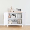 Storage Steel Coffee Station Cabinet 32"W, Accent Storage w/Adjustable Shelf gallery