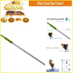 7-21 Ft Aluminum Telescoping Pool Vacuum Pole Heavy Duty Grip