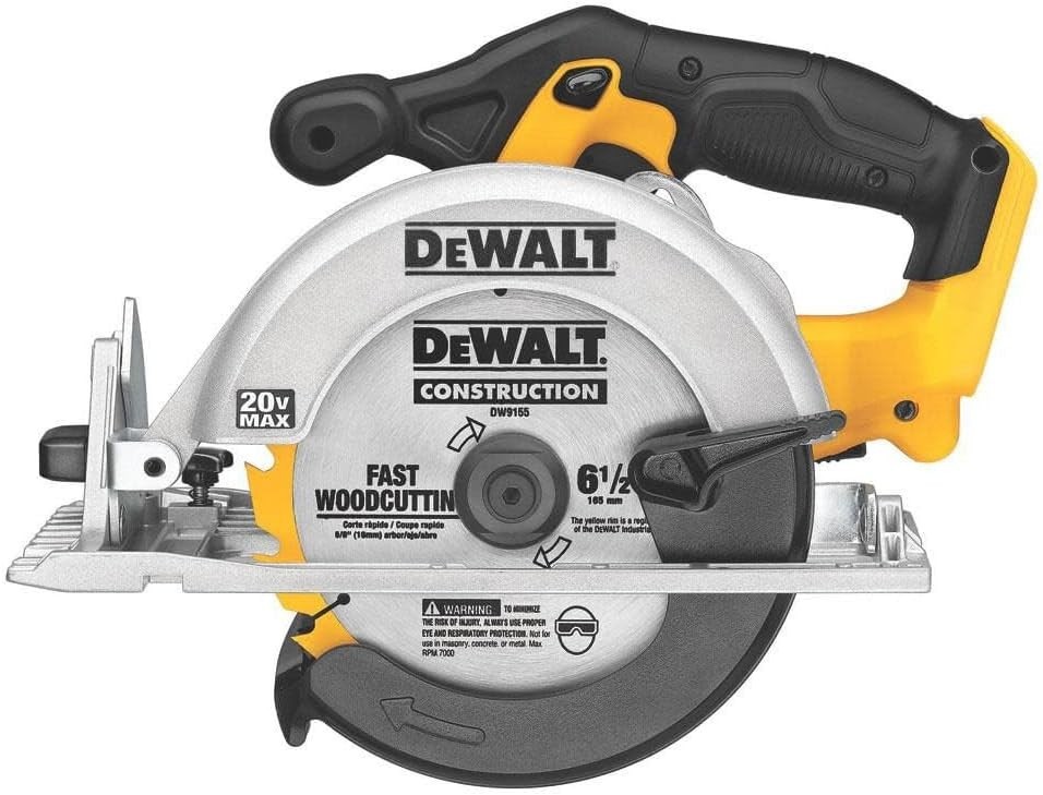 DEWALT 20V MAX Circular Saw, 6-1/2-Inch Blade, 460 MWO Engine, 0-50 Degree Bevel gallery