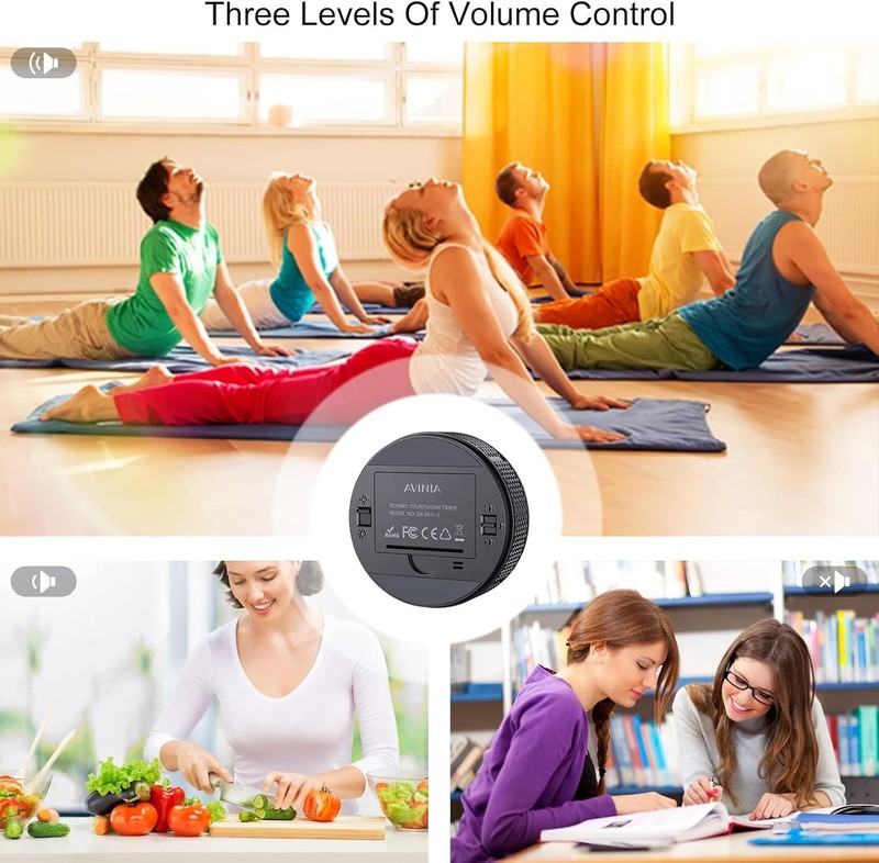 Smart Kitchen Timer with LCD Display - Energy Saving with 365 Days Guarantee gallery