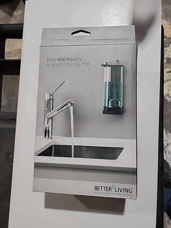 Better Living TOUCHLESS Dispenser Clear Chamber 17oz (510 ml) gallery