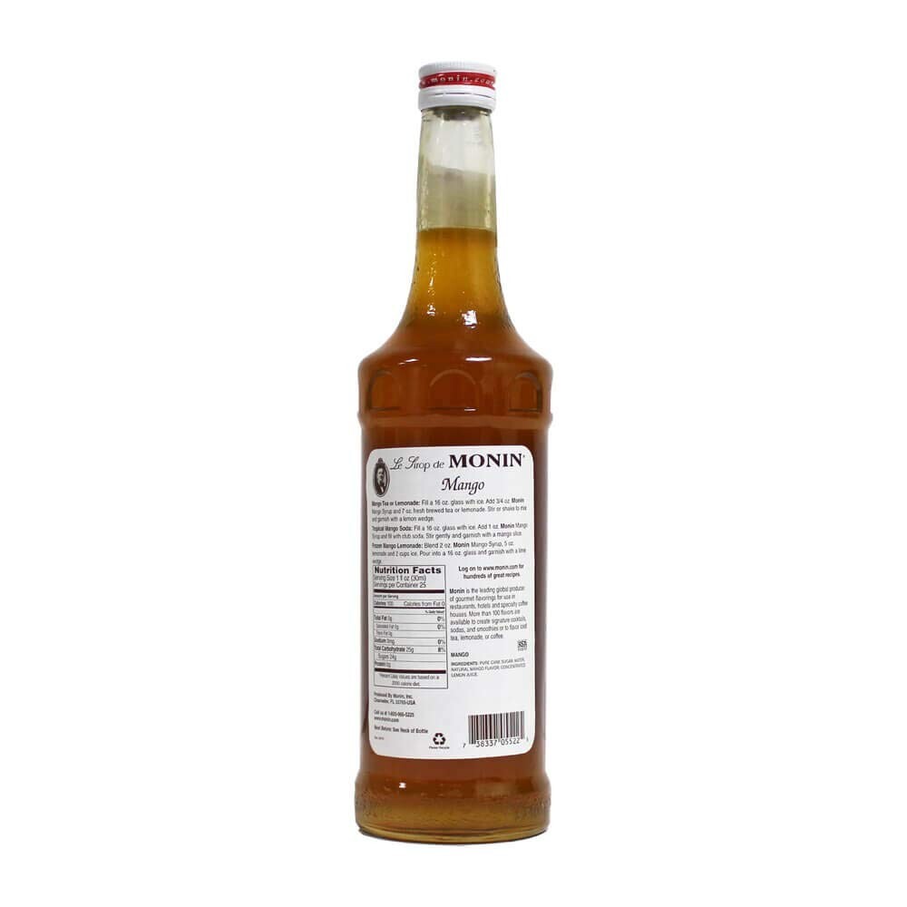 Monin Mango Syrup (750mL), H-Mango gallery
