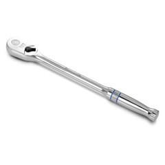 Extra Long Handle 1/4-Inch Drive Ratchet, 90-Tooth Ratchet Wrench with 8″ Handle