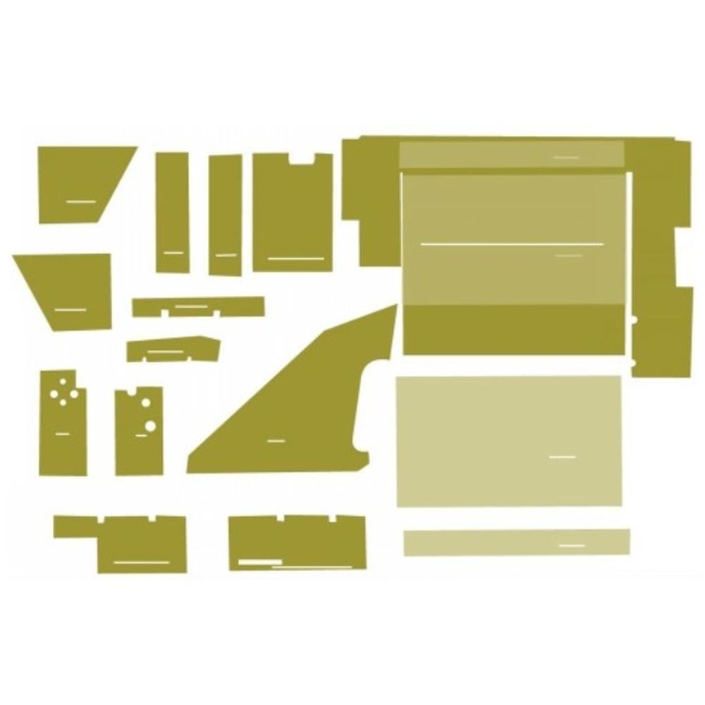 C88W Cab Kit without Headliner Fits International 3088 3288 3488 3688 5088 5288 gallery