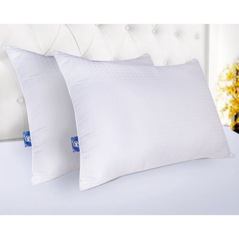 (2 pack) SertaPedic Won't Go Flat King Pillow, By Serta gallery