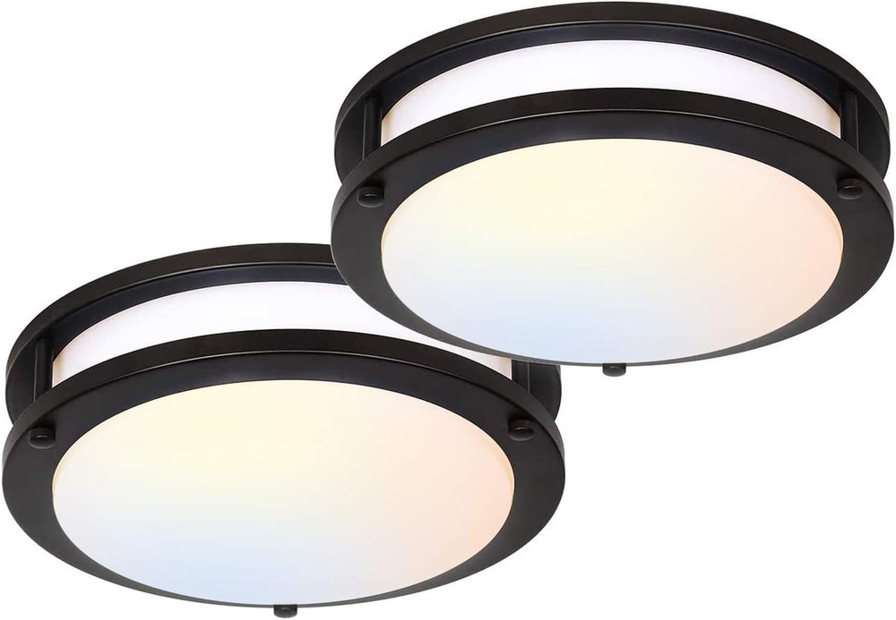 hykolity 13 inch Flush Mount LED Ceiling Light Fixture, 2700K/3000K/3500K/400...