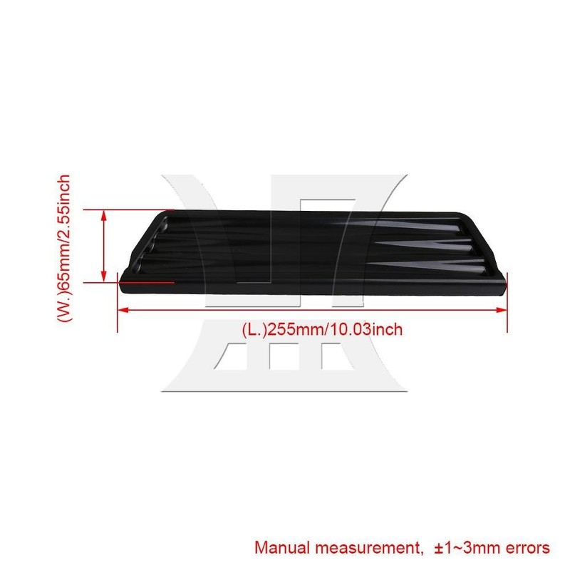 3x Refrigerator Dispenser Overflow Grille 2206670B Replacement for Whirlpool gallery