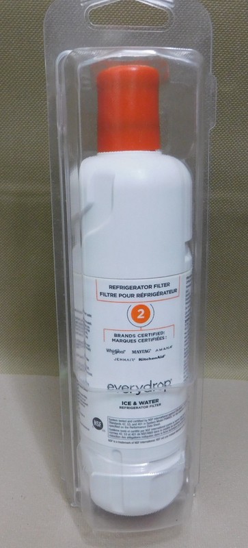 EveryDrop #2 Ice & Water Refrigerator Filter. White New. gallery