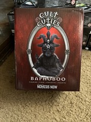 Resin Occult Gothic Witchcraft Witch Baphoboo Figurine 4″, Cult Cuties Nemesis