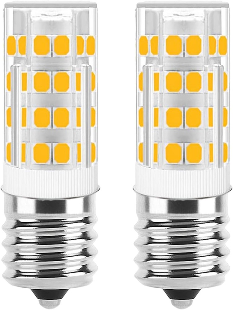 E17 LED Bulb Dimmable,E17 Intermediate Base,T7 4W 40W Warm White 3000k(2pack)