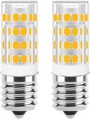 E17 LED Bulb Dimmable,E17 Intermediate Base,T7 4W 40W Warm White 3000k(2pack)