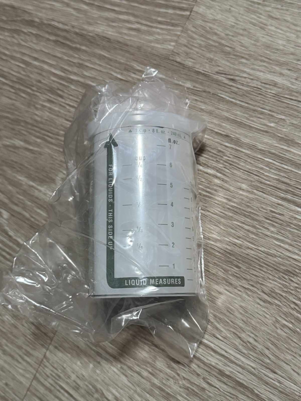 Pampered Chef Measure-All Liquid Measuring Cup Plastic Clear 1 Cup 8oz 240mL gallery
