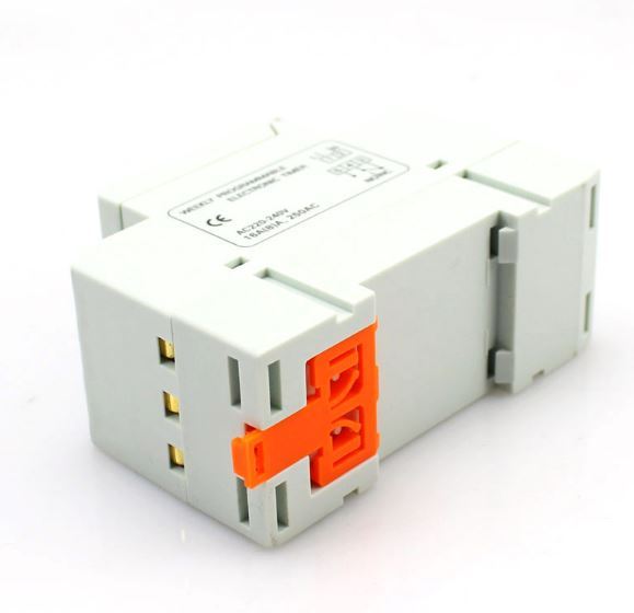Digital LCD DIN Programmable Weekly Rail Timer AC 110V 16A Time Relay Switch New gallery