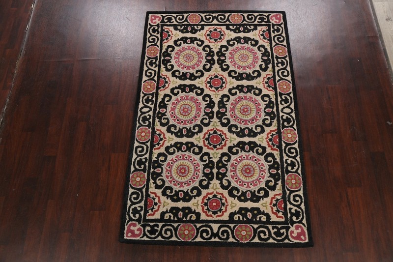 Geometric Transitional Oriental Area Rug Wool Hand-tufted Home Decor 5x8 Carpet gallery