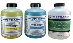 Biopharm pH Calibration Solution (3) 250 mL Bottles pH 7.0, pH 10.0 and Electrod