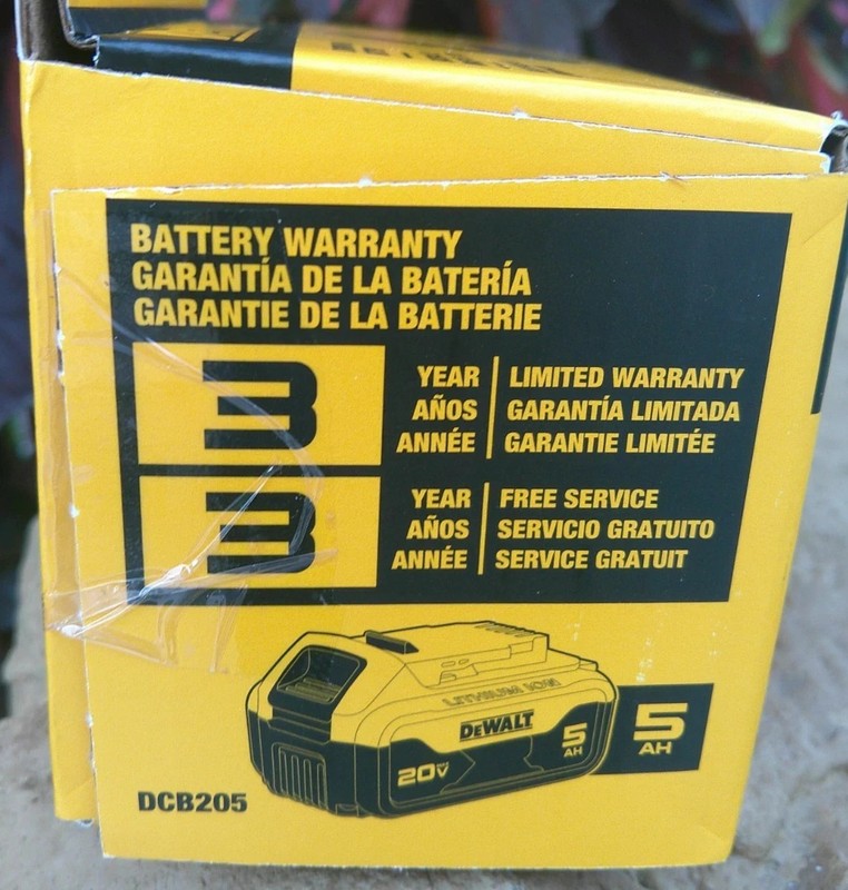 DeWALT DCBP520 POWERSTACK 20V Lith-Ion 5.0Ah Battery Pack ✅ NEW ✅ gallery