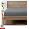 Fitted Bottom Sheet Twin Extra Long - 1800 Microfiber - Ultra-Soft Wrinkle F... gallery