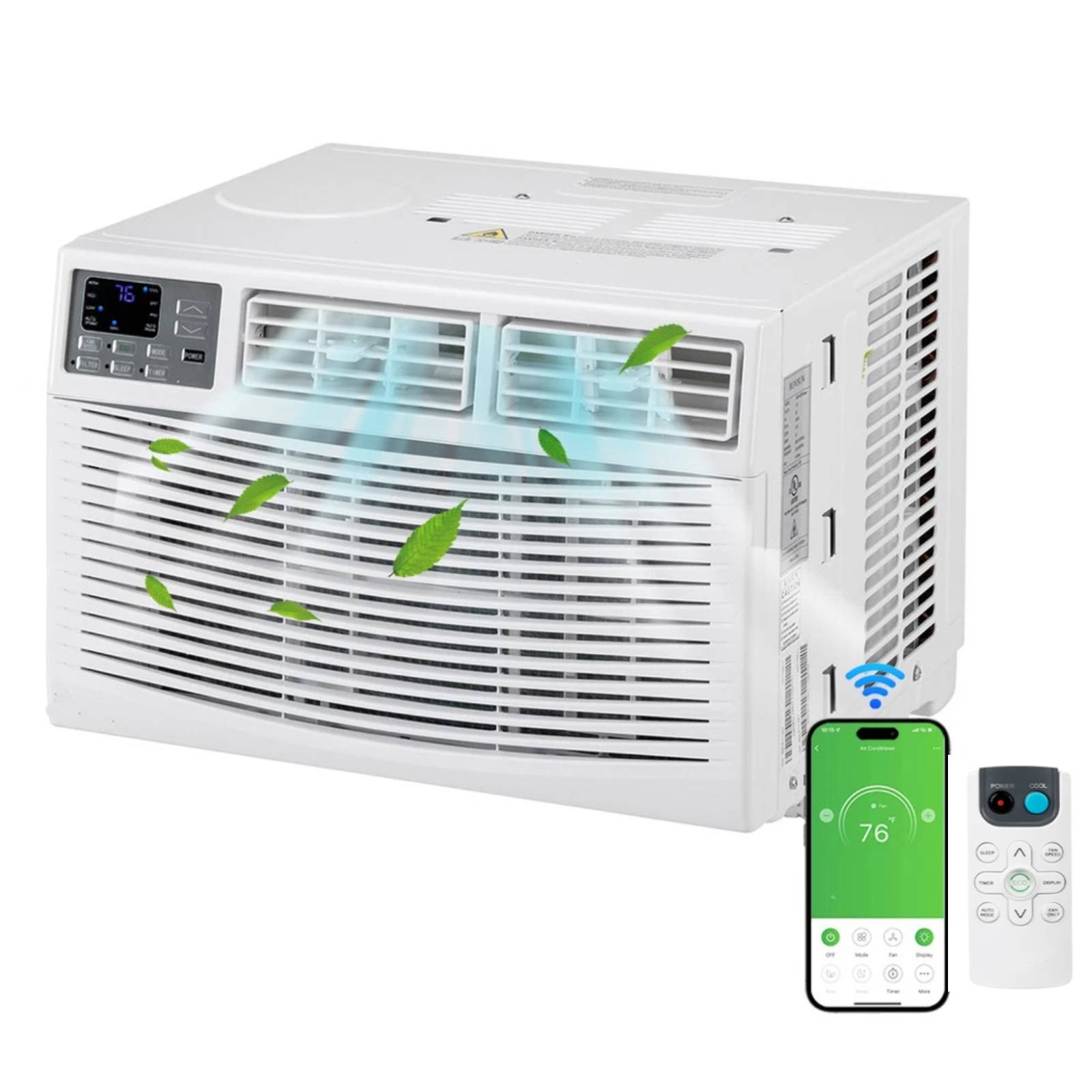 18000 BTU Smart Window Air Conditioner Window AC Unit with WiFi Remote Control gallery