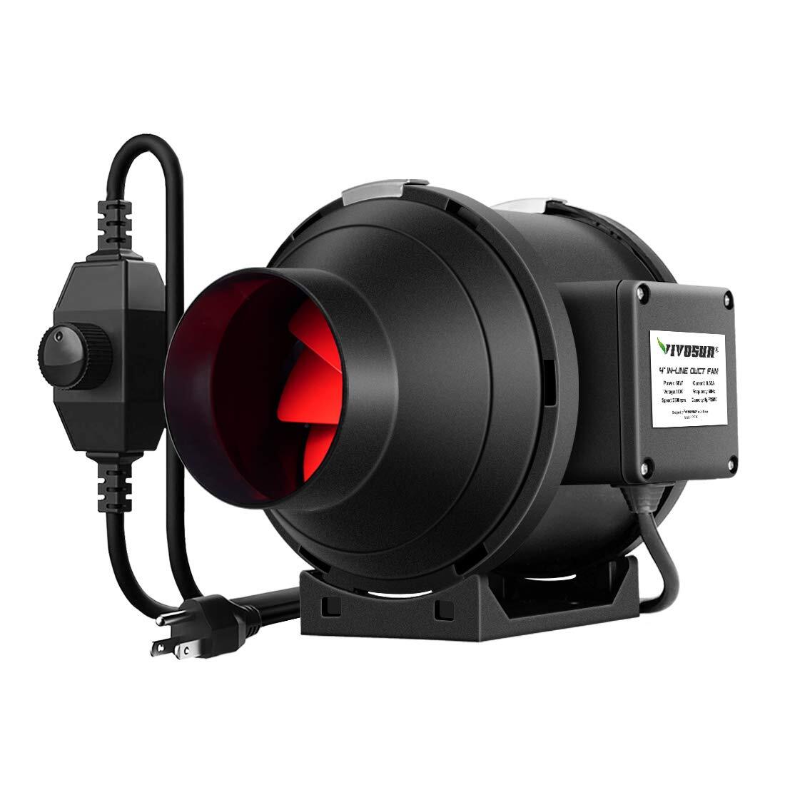 4/6/8 Inch Inline Duct Fan Variable Speed Controller HVAC Blower Kit gallery