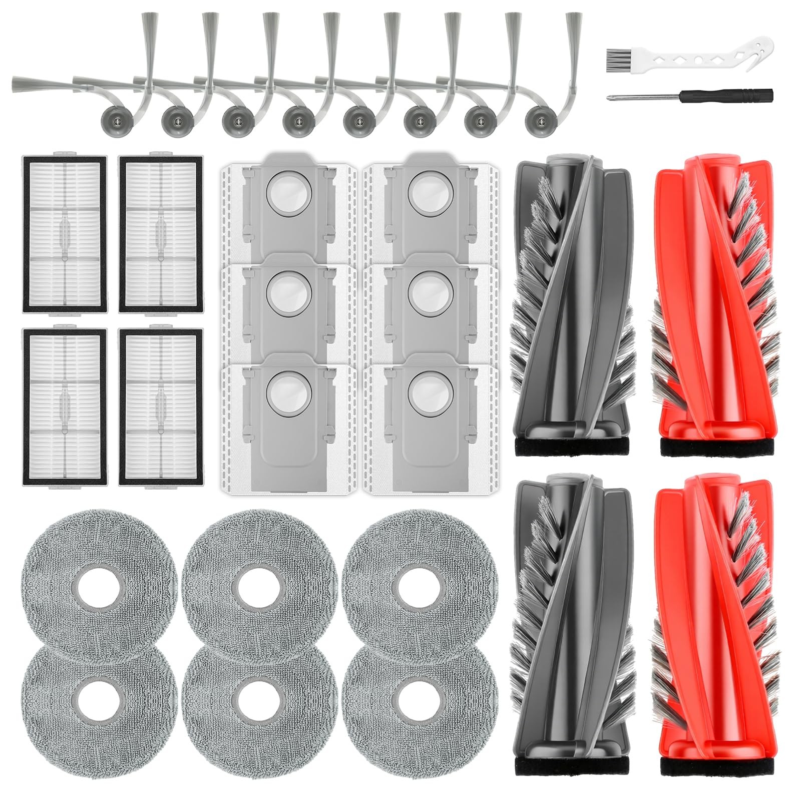 10R Replacement Parts Accessories for Roborock Saros 10R & for Qrevo CurvX & G20 gallery