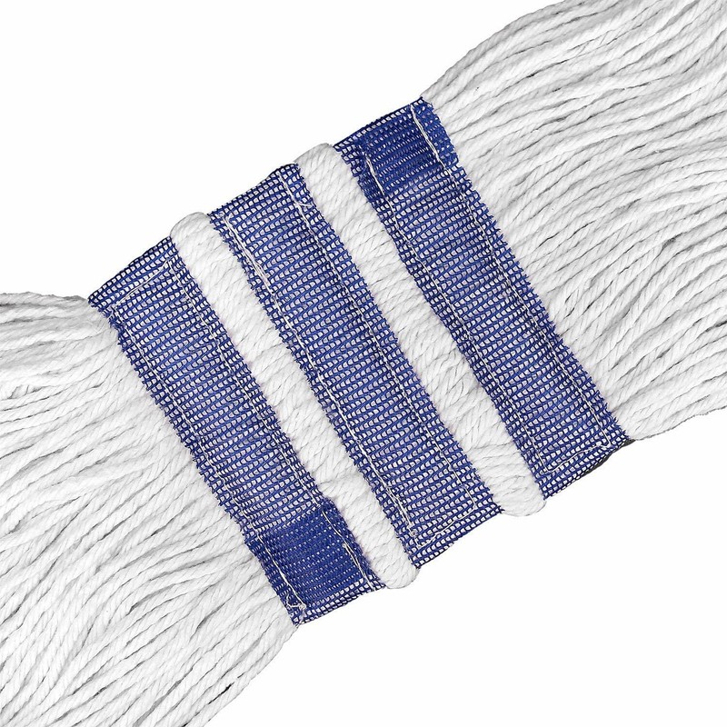 Heavy Duty Loop-End Cotton String Swinger Refills 6 in Mop Head Replacement 24oz gallery