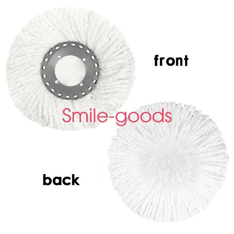 4pcs Replacement Microfiber Mop Head Refill For Spin Mop 360° Easy Cleaning Tool gallery