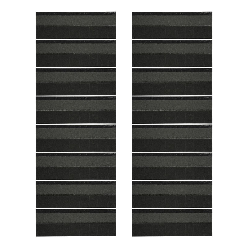 16pcs Roofing Shingles Asphalt Shingles Roof Tile Sheds 40x13 in Carbon Black gallery